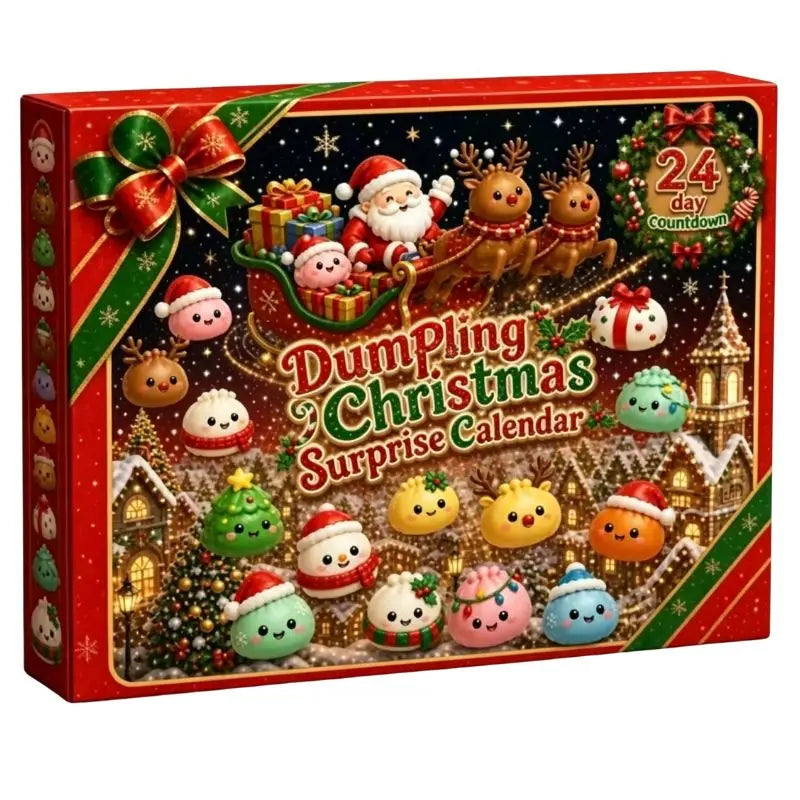 Christmas Squishy Advent Calendar 2026, Fidget Countdown Calendar Surprises Sensory Fidget for Adult Christmas Party Favors Gift