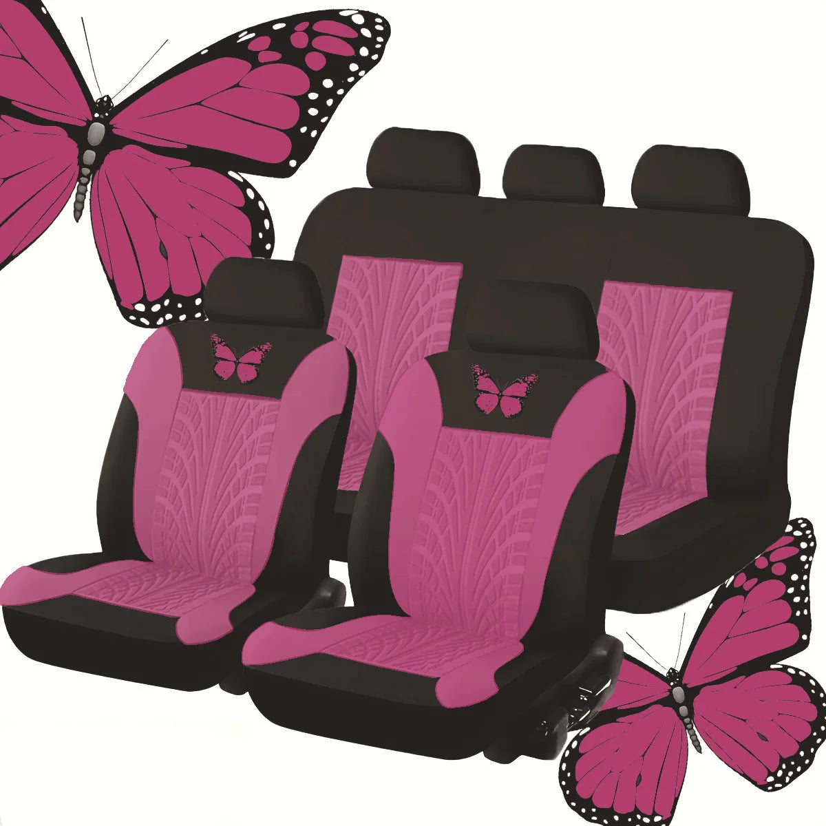 Fashion Car Seat Covers Universal Car Seat Cover Car Seat Protection Covers Women Car Interior Accessories (9 Colors)