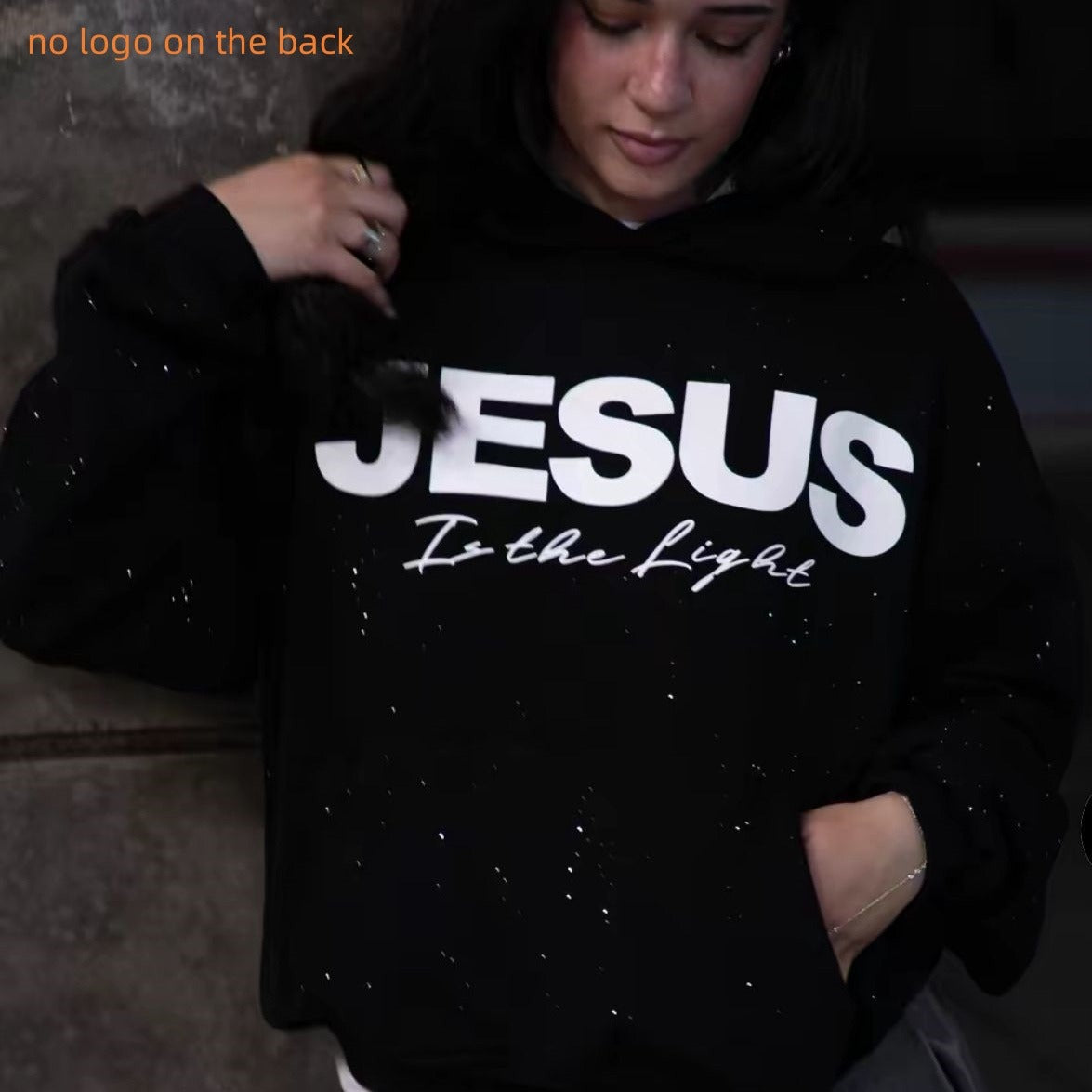 Printed Pullover Hoodie