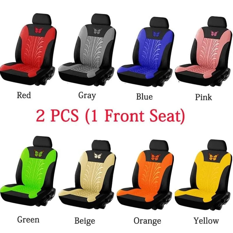 Fashion Car Seat Covers Universal Car Seat Cover Car Seat Protection Covers Women Car Interior Accessories (9 Colors)