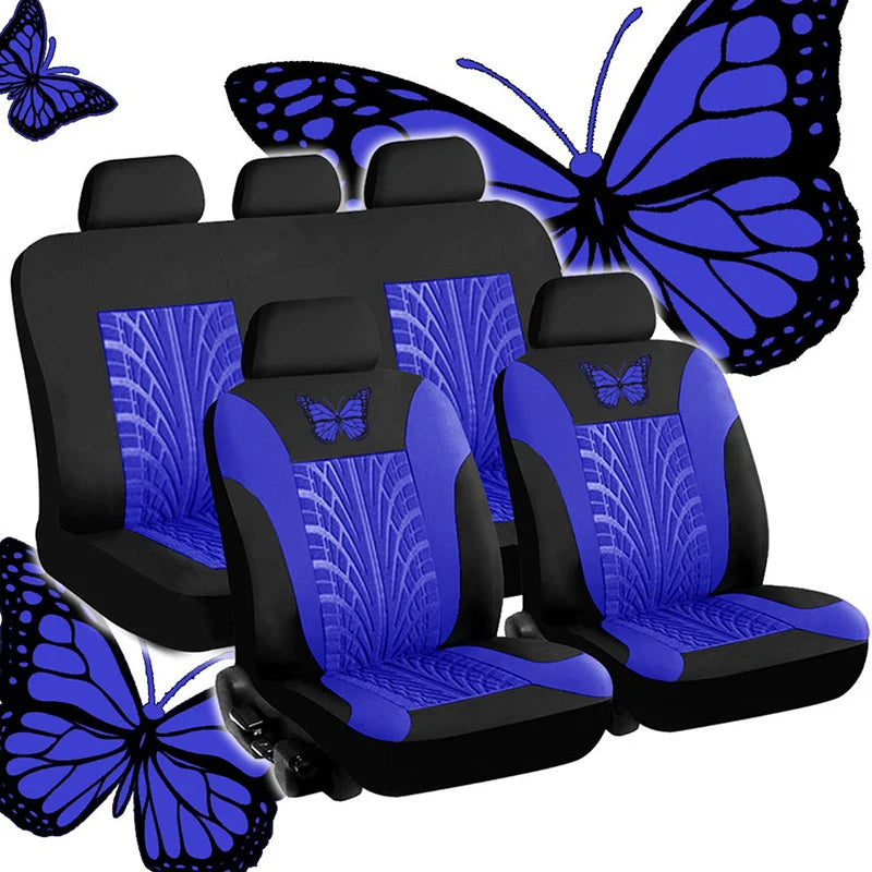 Fashion Car Seat Covers Universal Car Seat Cover Car Seat Protection Covers Women Car Interior Accessories (9 Colors)