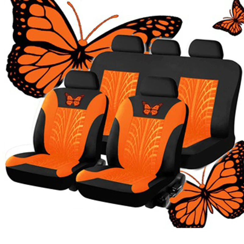 Fashion Car Seat Covers Universal Car Seat Cover Car Seat Protection Covers Women Car Interior Accessories (9 Colors)