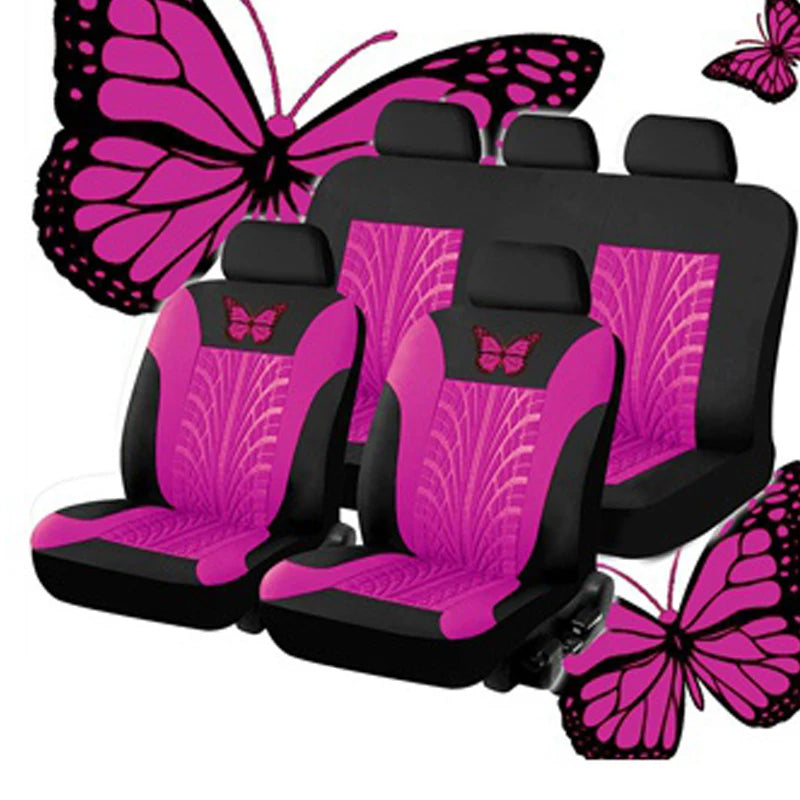 Fashion Car Seat Covers Universal Car Seat Cover Car Seat Protection Covers Women Car Interior Accessories (9 Colors)