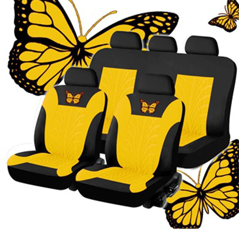 Fashion Car Seat Covers Universal Car Seat Cover Car Seat Protection Covers Women Car Interior Accessories (9 Colors)