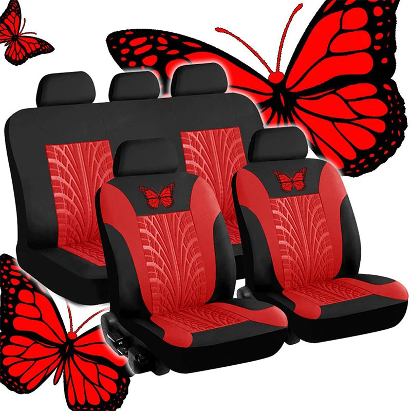 Fashion Car Seat Covers Universal Car Seat Cover Car Seat Protection Covers Women Car Interior Accessories (9 Colors)