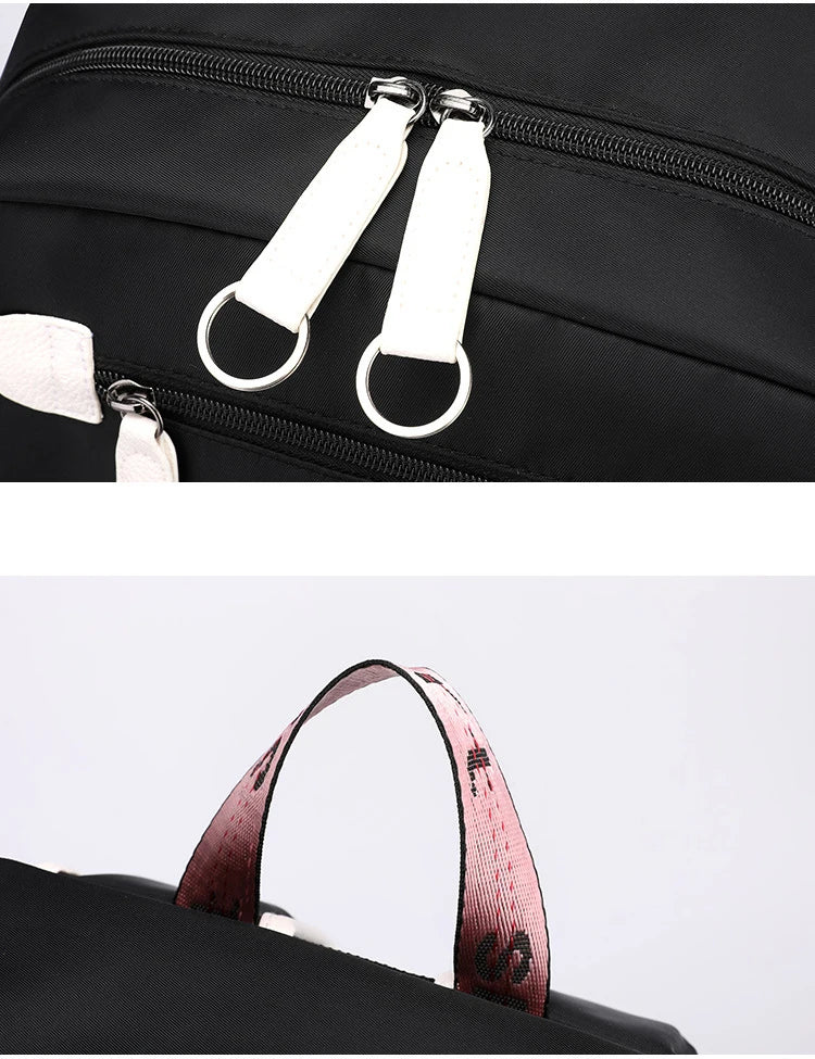 Fashion Women Men Rucksack Travel Bag Mochila Backpacks Teenager USB Charging Laptop Backpack