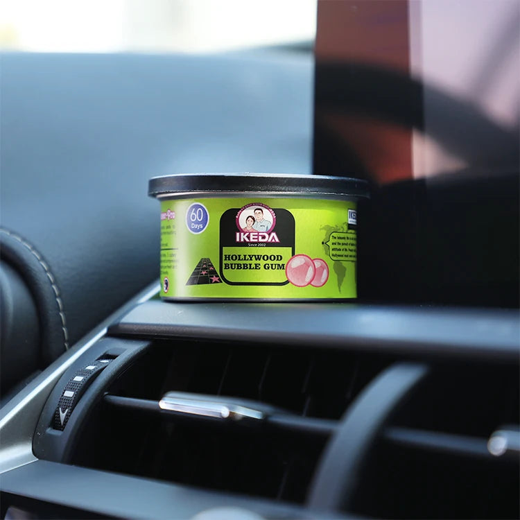 Car Air Freshener: 12 Kinds Scent | Organic Cans | Odor Eliminator Essential | Long-Lasting | Strong Fragrance | For Home