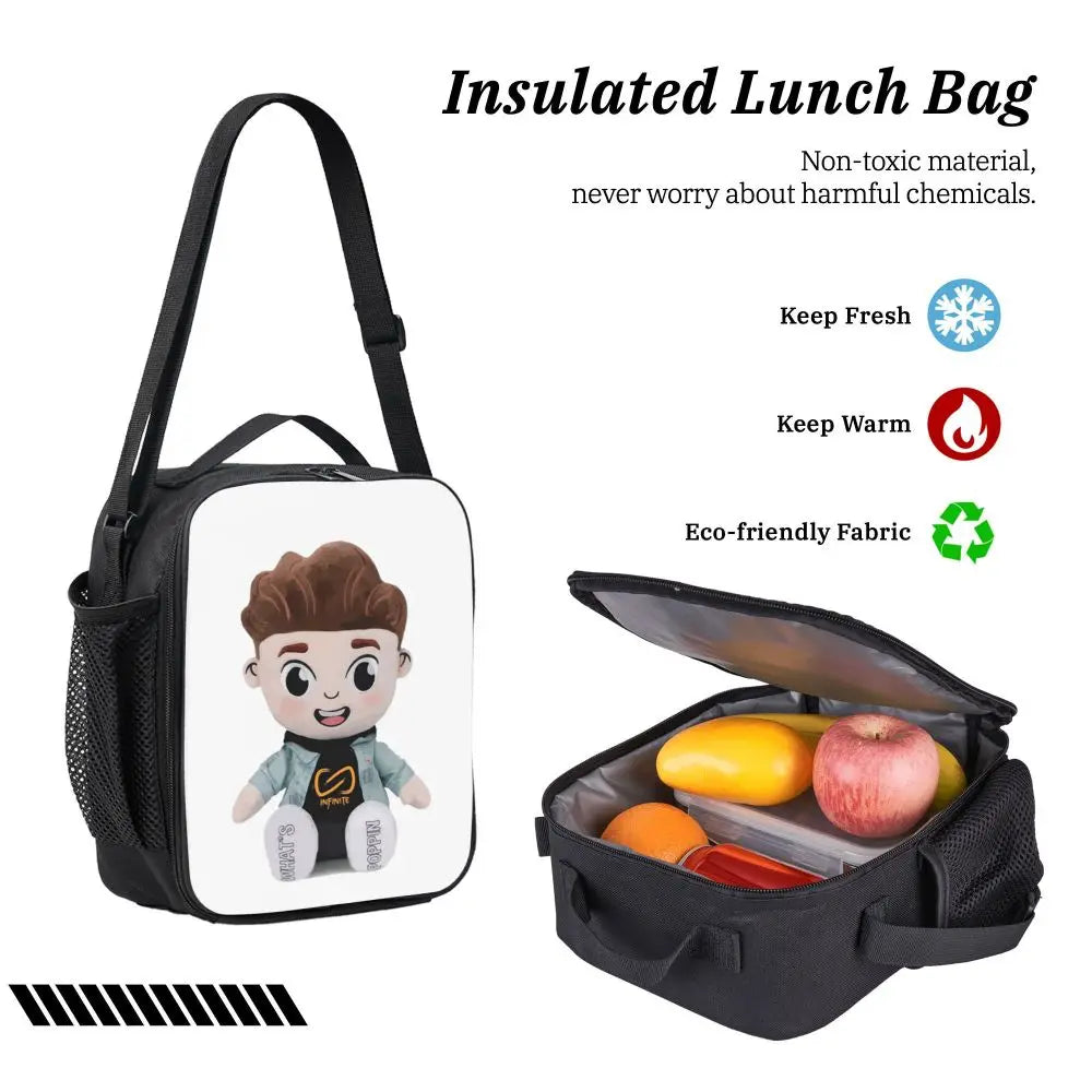 Caylus Backpack Student Boys Girls BookBag School Bag Computer Shoulder Bags 3ps Insulated Lunch Bag Pencil Case