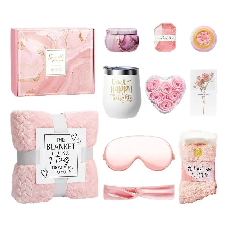 Happy Birthday Gift for Women, Basket, Female sisters, Colleague, Her Best Friend