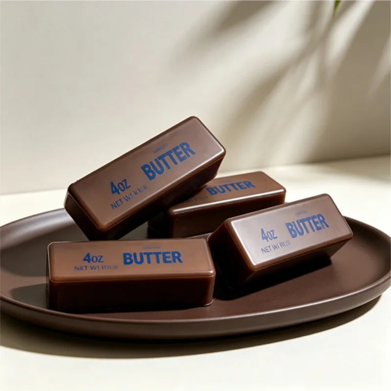 Butter Squishy Super Soft Food Squishy Toys Stress Relief Moist Squeeze Fidget Toy Butter Stick Chocolate Squish Toy