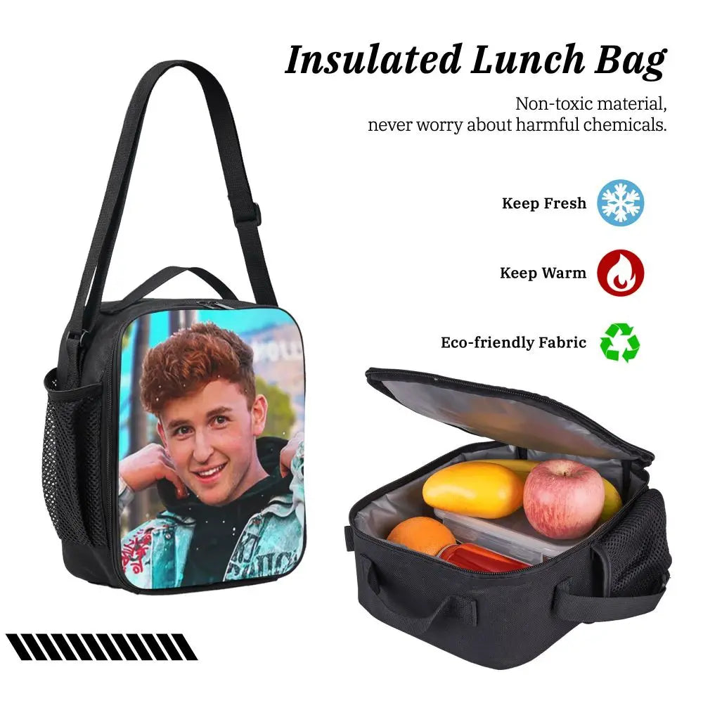 Caylus Backpack Student Boys Girls BookBag School Bag Computer Shoulder Bags 3ps Insulated Lunch Bag Pencil Case