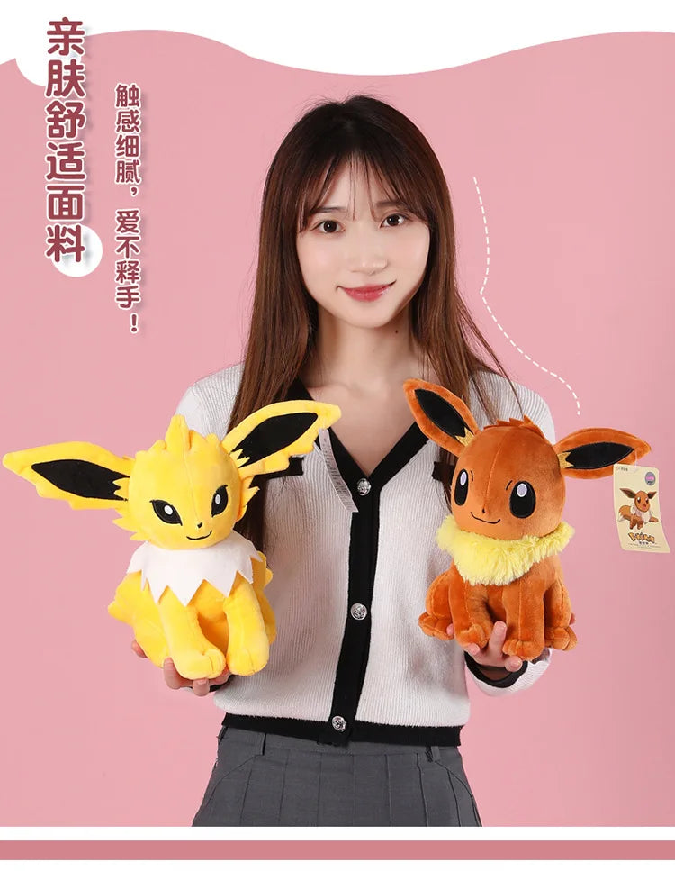 POKEMON Original Plush Toy Gengar Pikachu Kawaii Charizard Genuine Plush Doll Soft Cute Cartoon Piplup Toys for Kids Gift