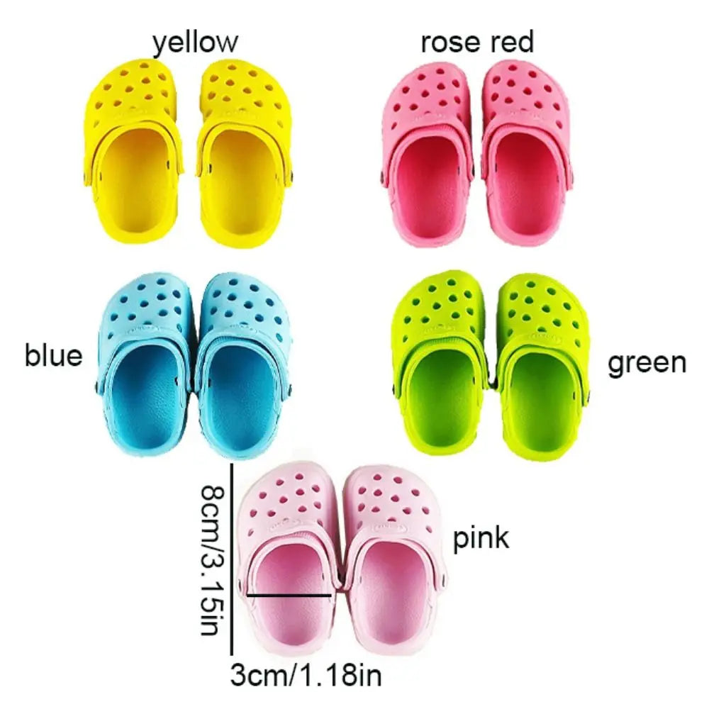 1 Pair Pet Beach Shoes Non-slip Pet Sandals Soft-soled Comfortable Dog Hole Shoe Breathable EVA Dog Rain Boots for Cats