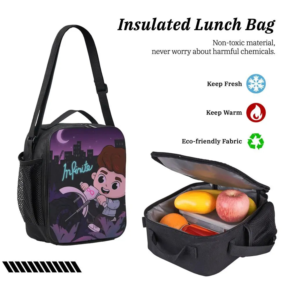 Caylus Backpack Student Boys Girls BookBag School Bag Computer Shoulder Bags 3ps Insulated Lunch Bag Pencil Case