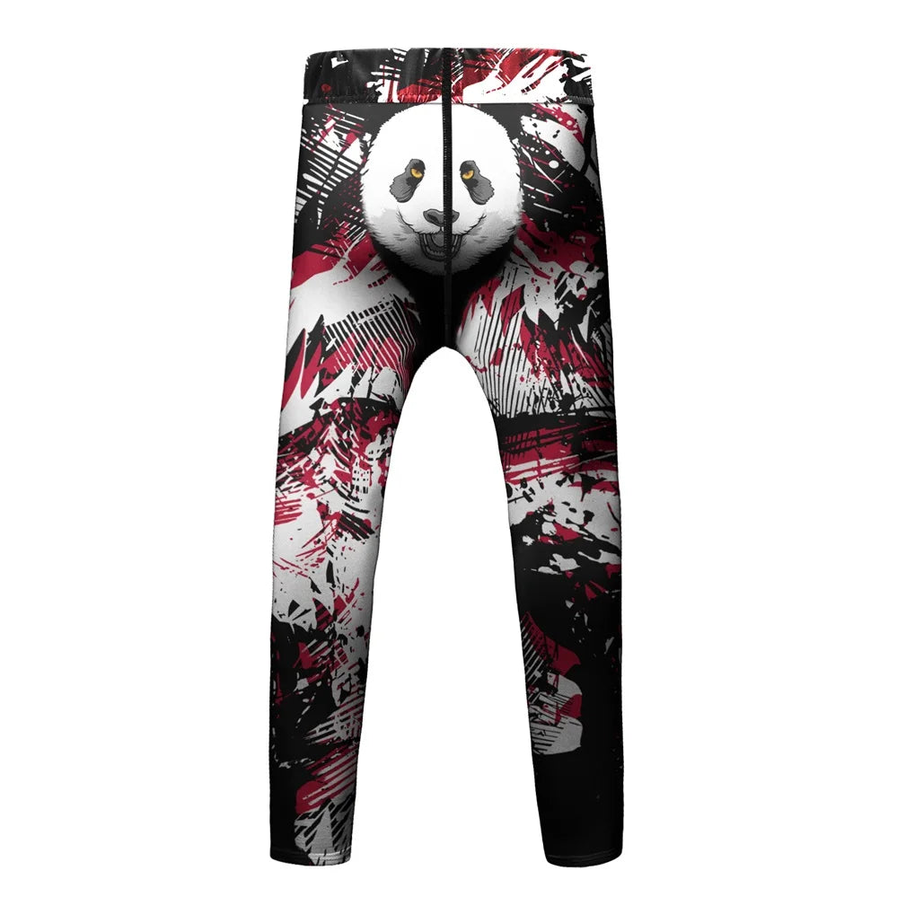 Compression Jersey MMA BJJ Fashion Boys Sets Baby Girl Clothing Set Kids Shorts Sports Bear Sweatshirt Pants 4Pcs Suits Outfits
