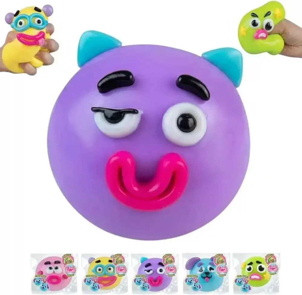 Smushers Squishy - Dog Face Exchange, Gentle and Pliable, Cute and Soft, Slow Rebound, Stress Relief, Enjoyable Squeezing.