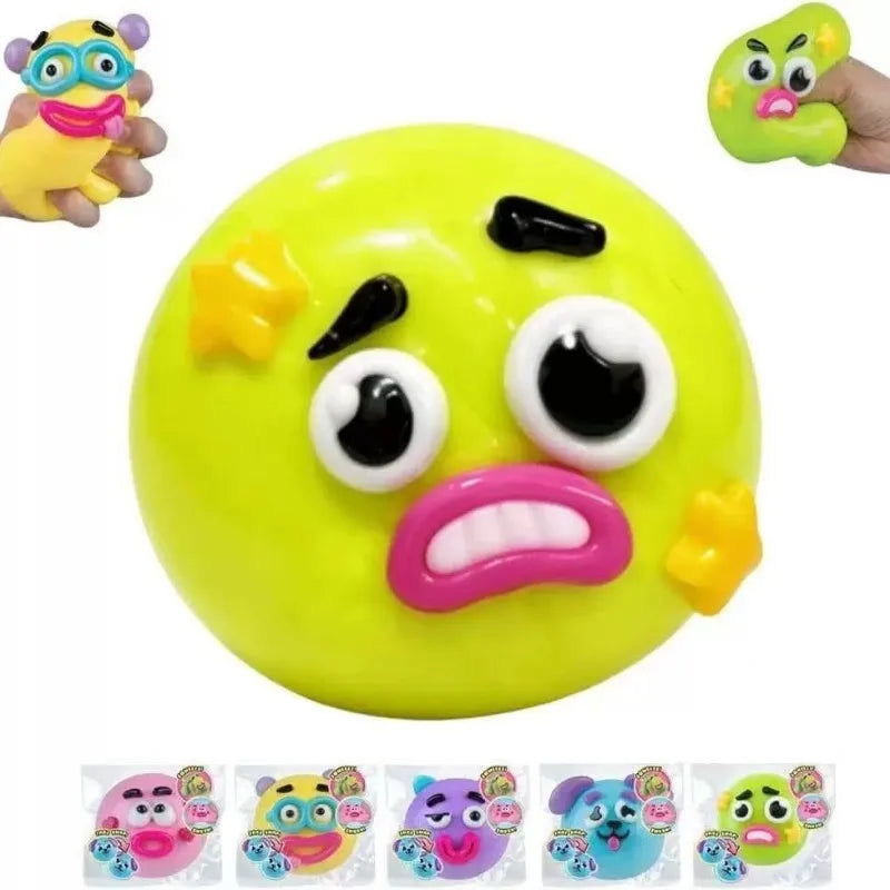 Smushers Squishy - Dog Face Exchange, Gentle and Pliable, Cute and Soft, Slow Rebound, Stress Relief, Enjoyable Squeezing.