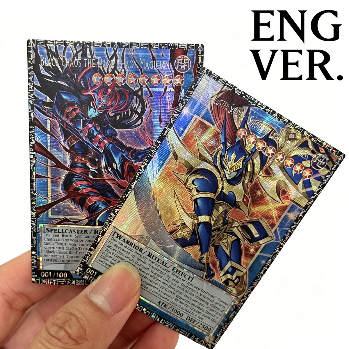 Yu-Gi-Oh! Collection DIY Proxy Cards Magician of Dark Chaos Black Chaos Black Luster Soldier Soldier of Light Dark Non-Original