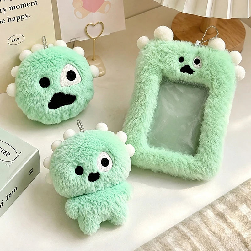 Kpop Keychains for Bag Green Ball Keyrings Bag Charms Kpop Photocards Holder Fans Gift Backpack Pendants Party Favors Gifts