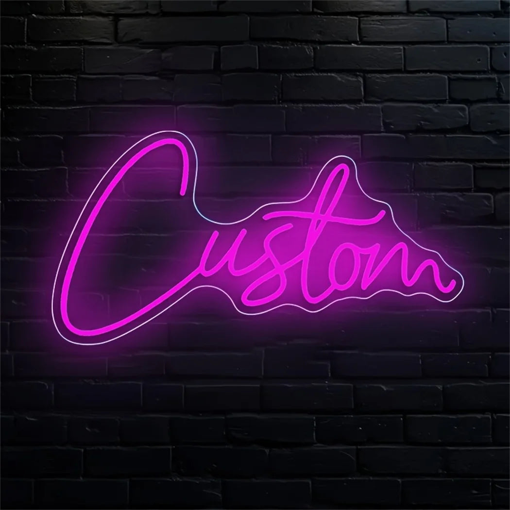 Custom Name Neon Sign Baby Birthday Party Gift Kid Room Home Wall Decor Led Name Sign Dorm Room Decor Personalized Gifts for Her