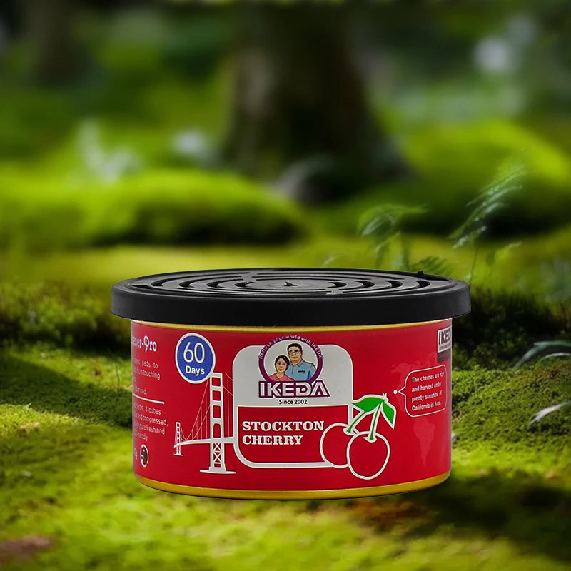 Car Air Freshener: 12 Kinds Scent | Organic Cans | Odor Eliminator Essential | Long-Lasting | Strong Fragrance | For Home