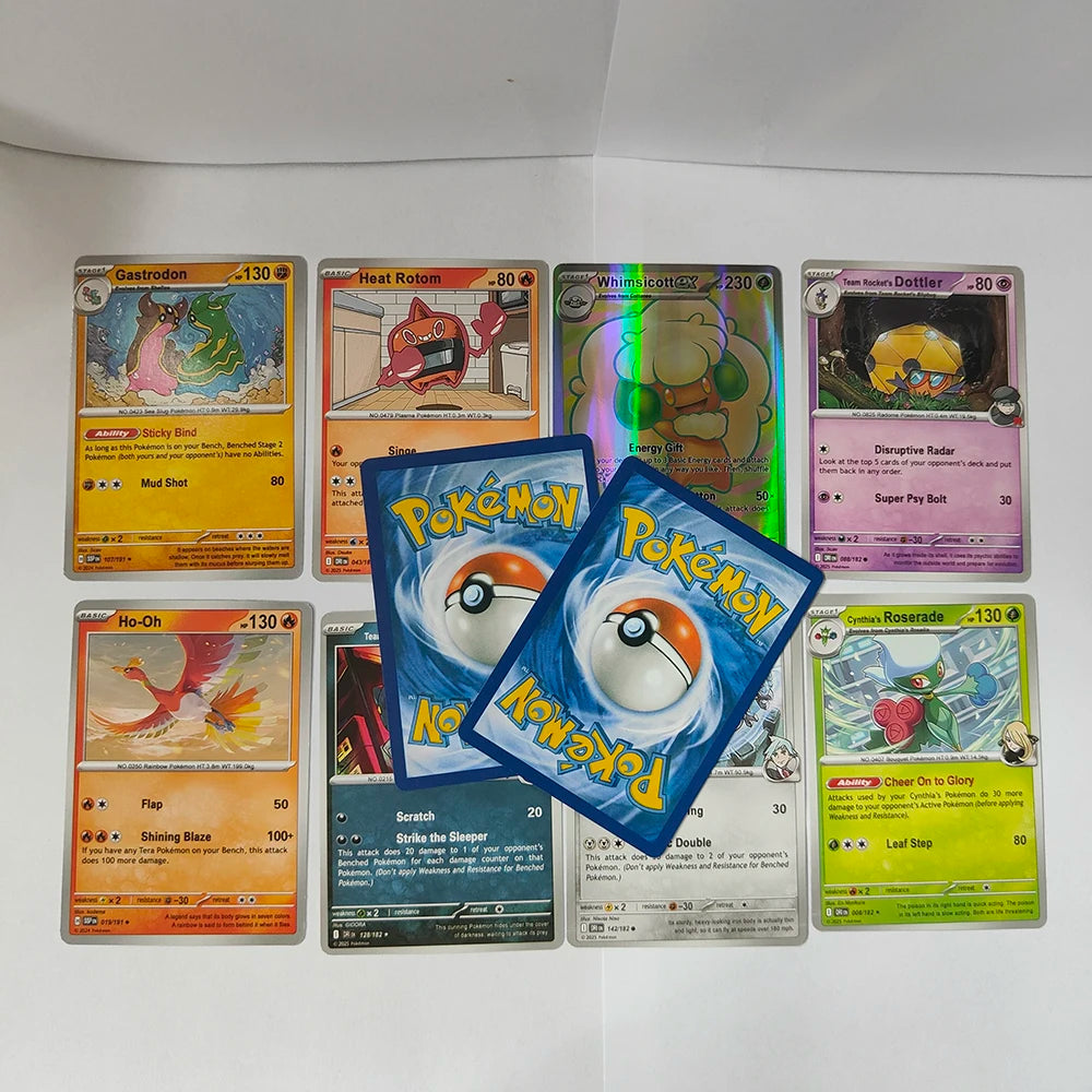 360Pcs Pokemon Card Destined Rivals Prismatic Evolutions Scarlet Violet 151 PALDEAN English Booster Battle Transaction Card