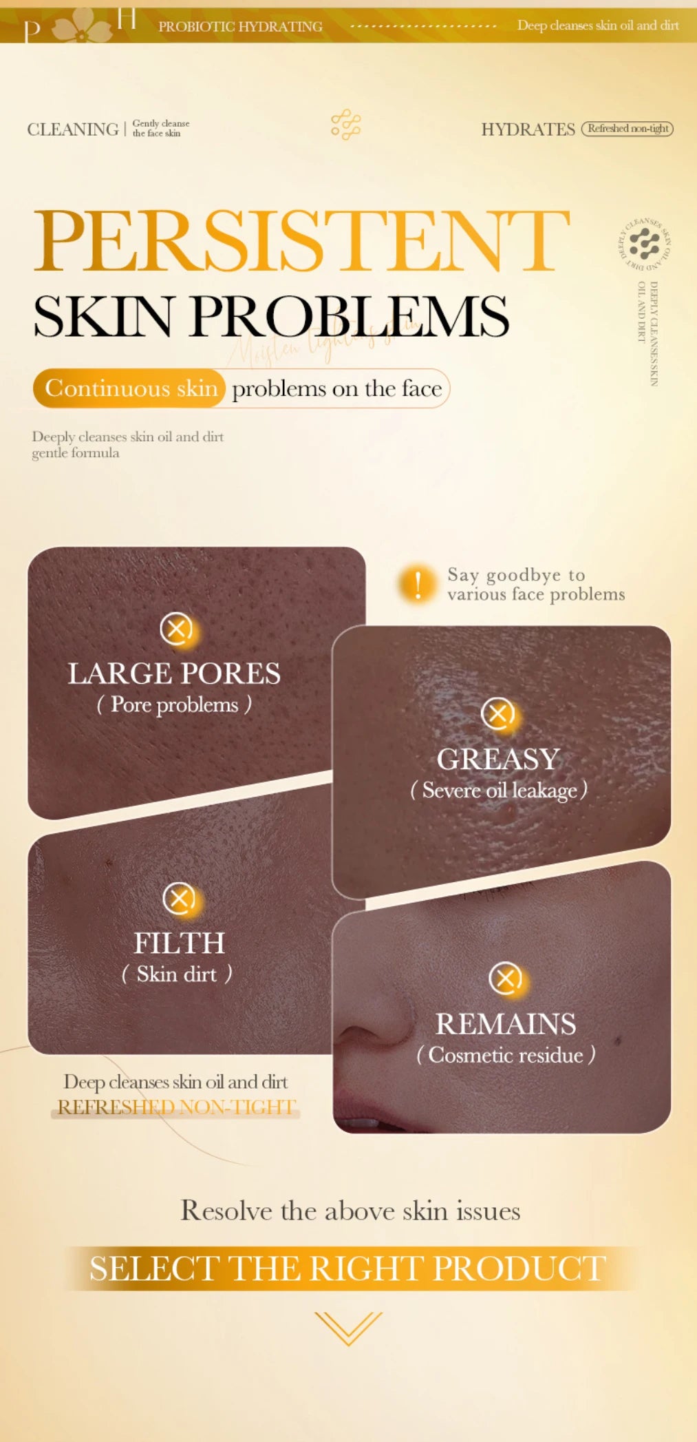 Vitamin C Turmeric Cleansing Milk Refreshing,  Soothing and Moisturizing Skin Plant Extract Warm Moisturizing Cleansing Milk