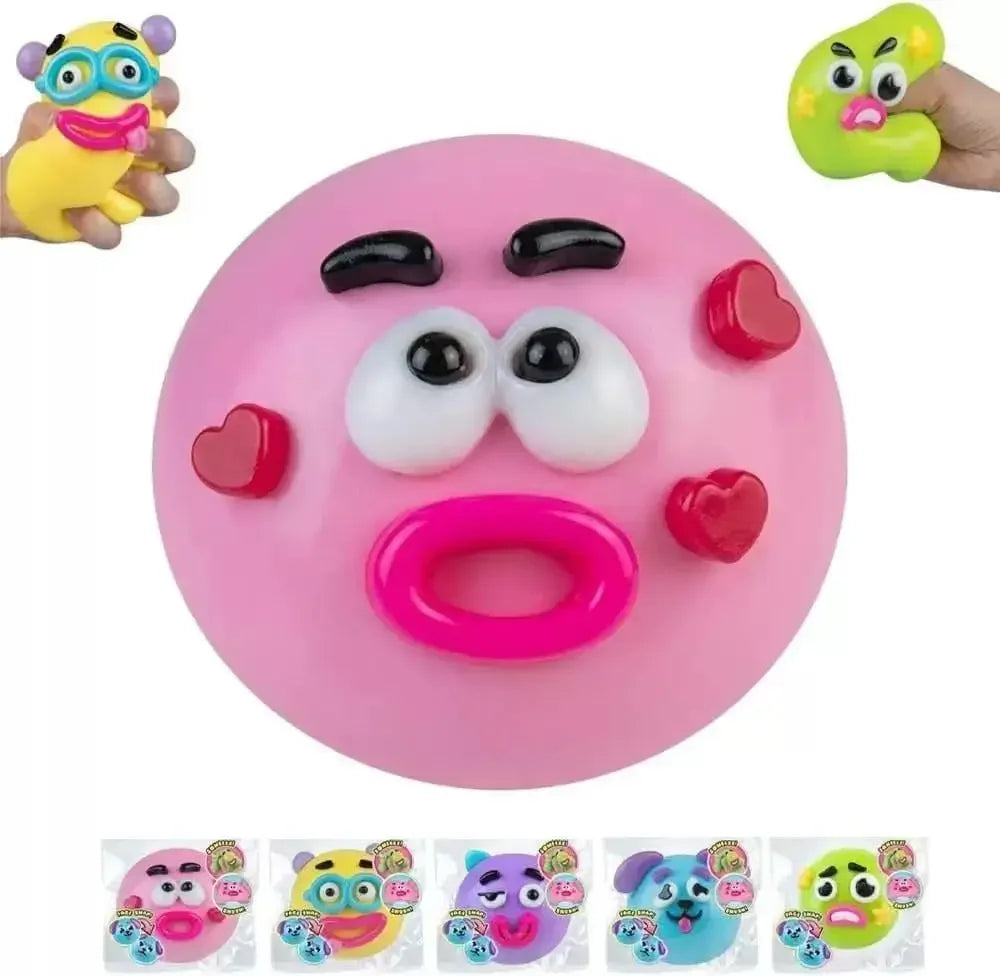 Smushers Squishy - Dog Face Exchange, Gentle and Pliable, Cute and Soft, Slow Rebound, Stress Relief, Enjoyable Squeezing.