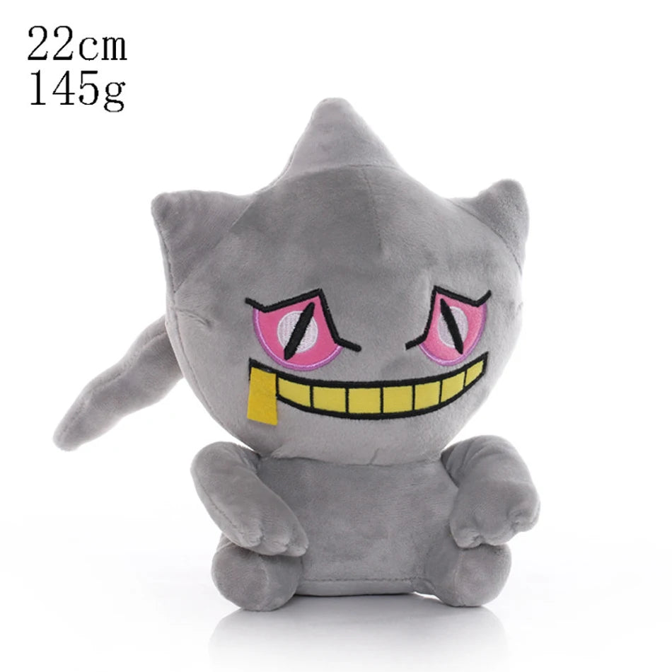 2026* Peluche Pokemon Gengar Peluche 24cm Pokemon Stuffed Toy Cute Cartoon Pikachu Plush Doll Soft Doll Birthday Gift
