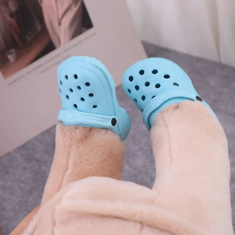 1 Pair Pet Beach Shoes Non-slip Pet Sandals Soft-soled Comfortable Dog Hole Shoe Breathable EVA Dog Rain Boots for Cats