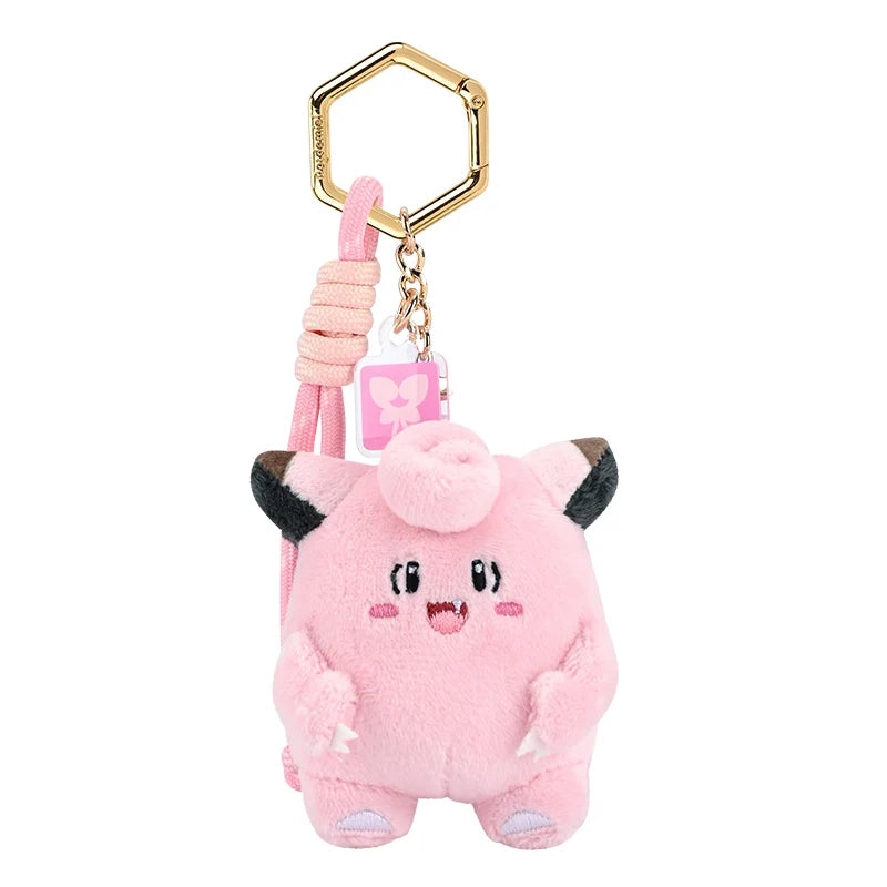 Pokemon Jigglypuff Plusle Minun Clefairy Togepi Mimikyu Kawaii Plush Stuffed Toy Keychain Backpack Pendant Keyring Birthday Gift