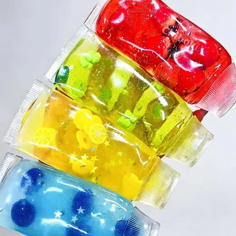 Slow Rising Stress Relief Toy Fruit Filled Maltose Toothpaste Soft Fidget Squeeze Toy for Classroom Reward Party Bag Fillers