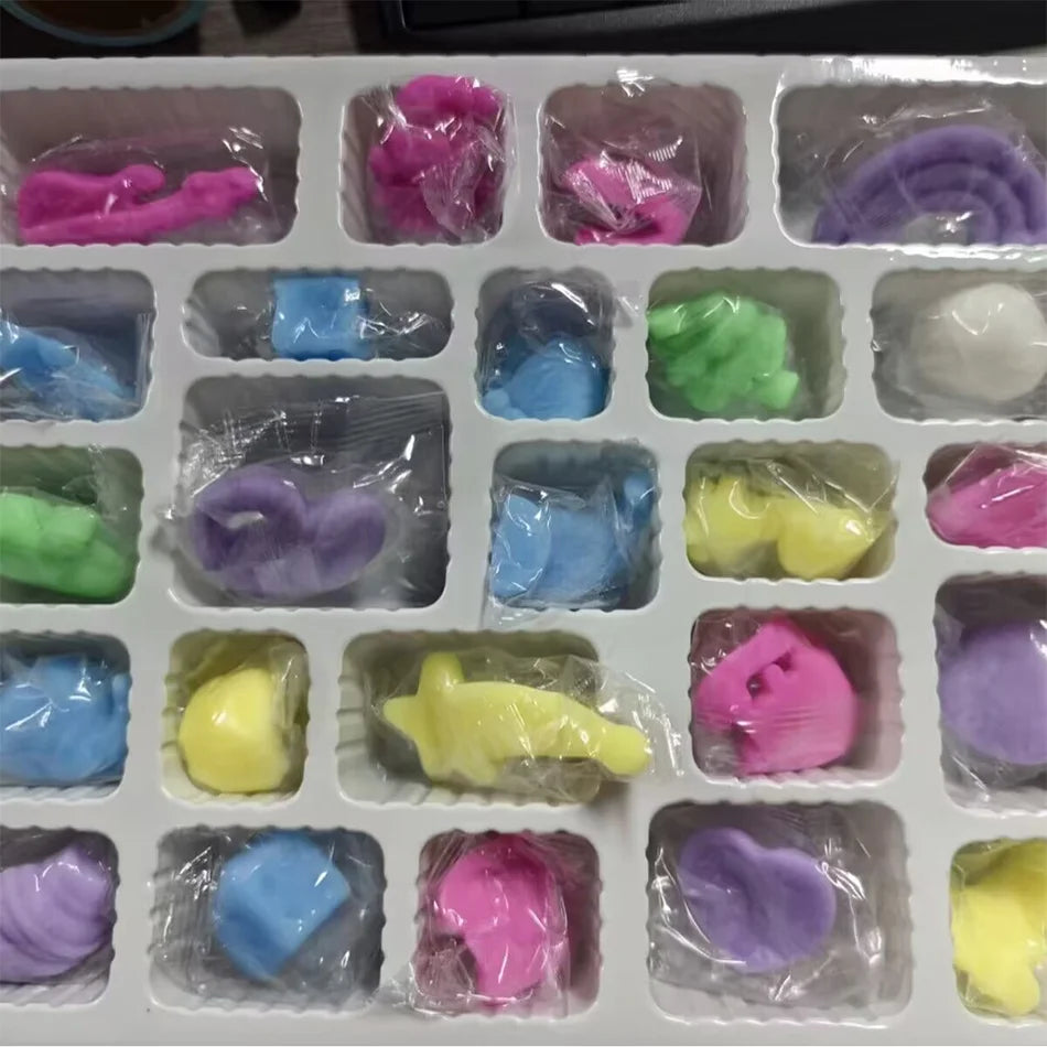 Christmas Advent Calendar 24 Days Surprise Mini Squish Sensory Gift Box For Kids Adult Christmas Festival Decoration