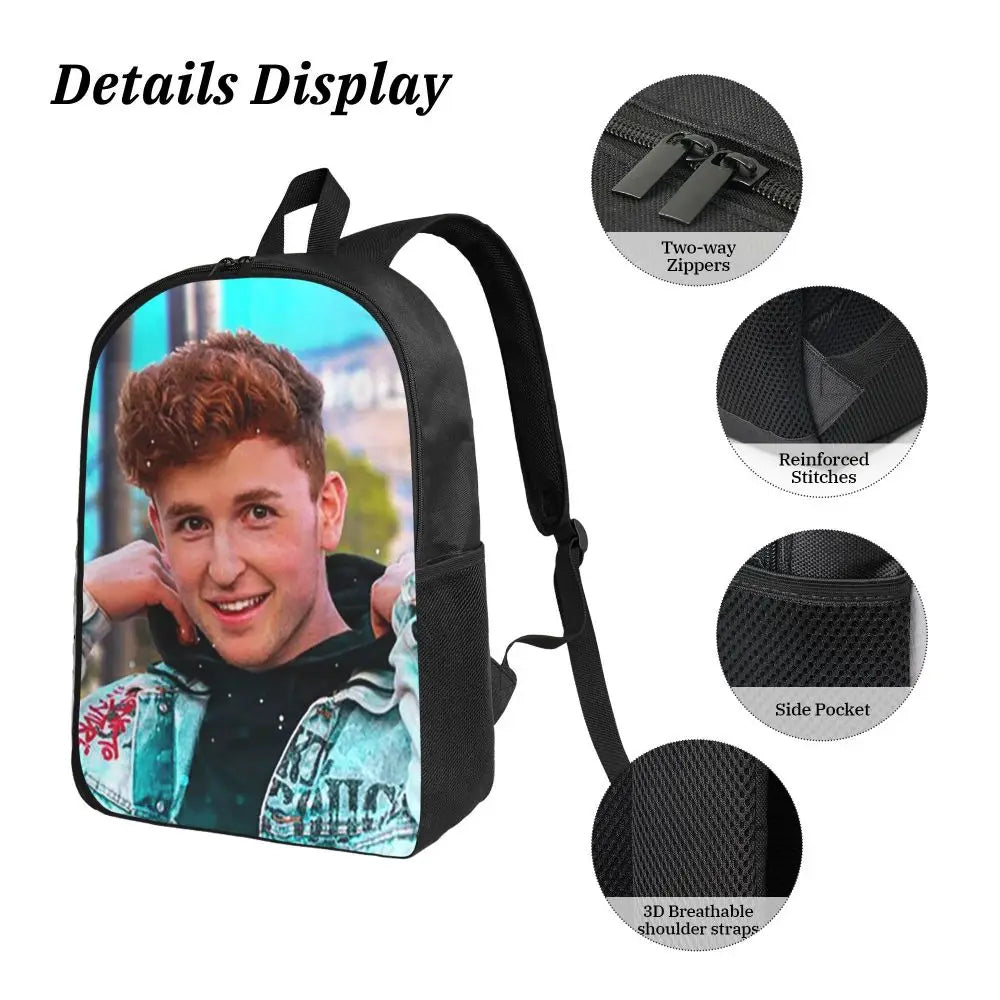 Caylus Backpack Student Boys Girls BookBag School Bag Computer Shoulder Bags 3ps Insulated Lunch Bag Pencil Case