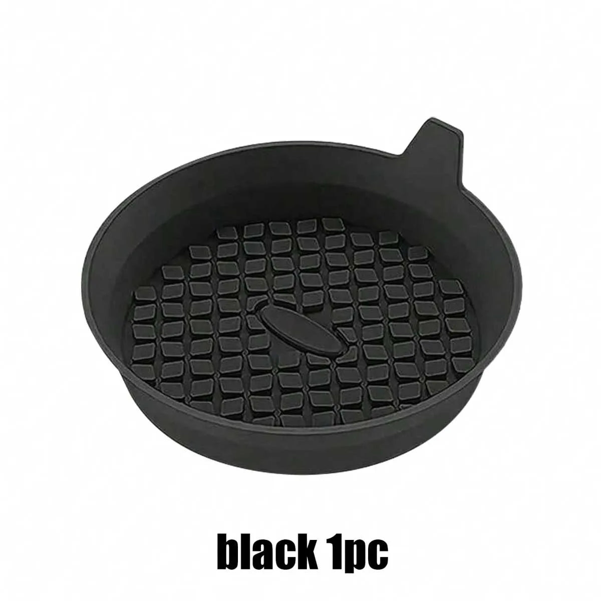 Car Coaster, Silicone Car Coaster - Universal Anti-Slip Recessed Car Interior Accessories - Car Cup Holder Plug-In Coaster