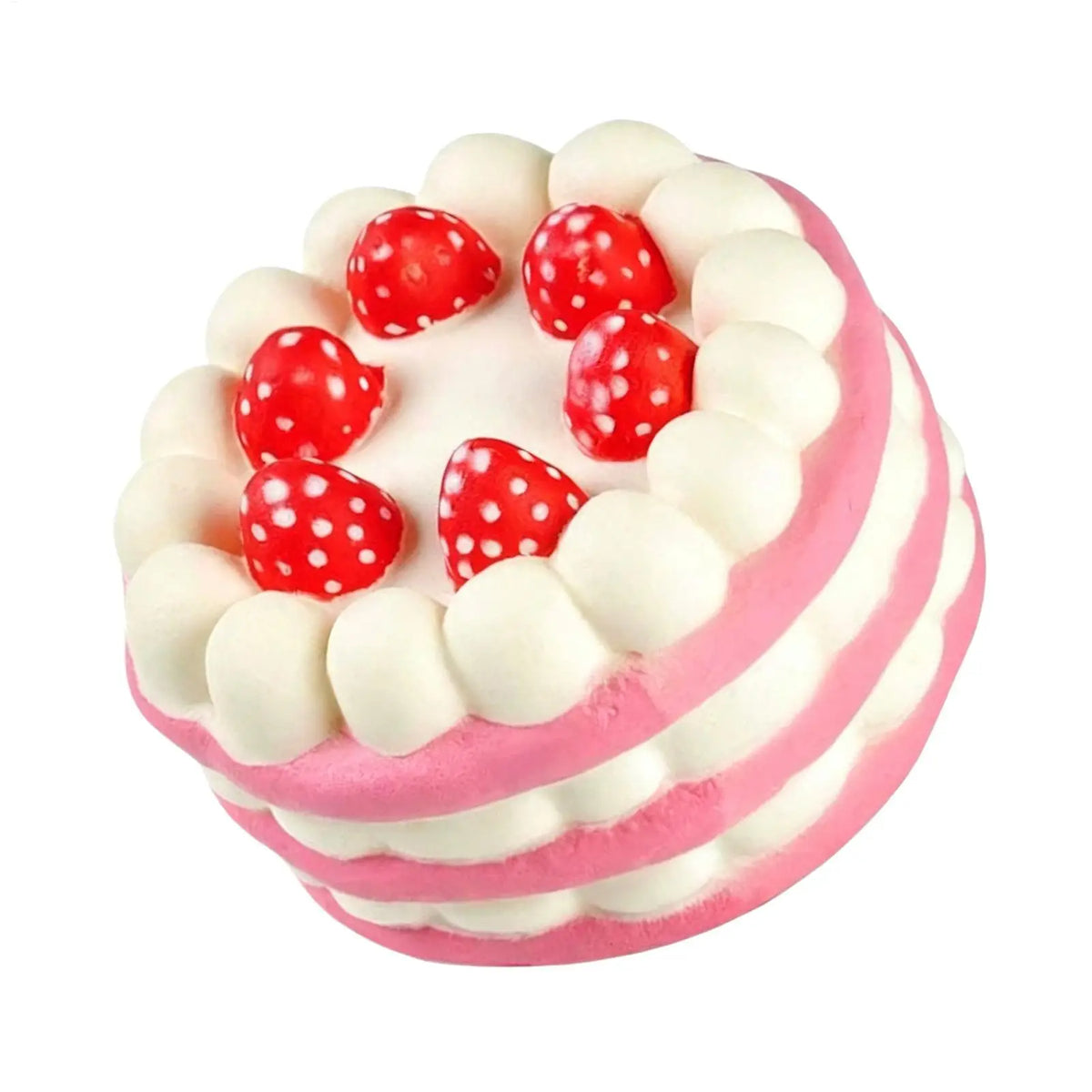 Slow-Rising Strawberry Cake Squish Y Toy, Sensory Fidget For Kids Stress Relief Squeeze Toy, Party Favors For Home School Office