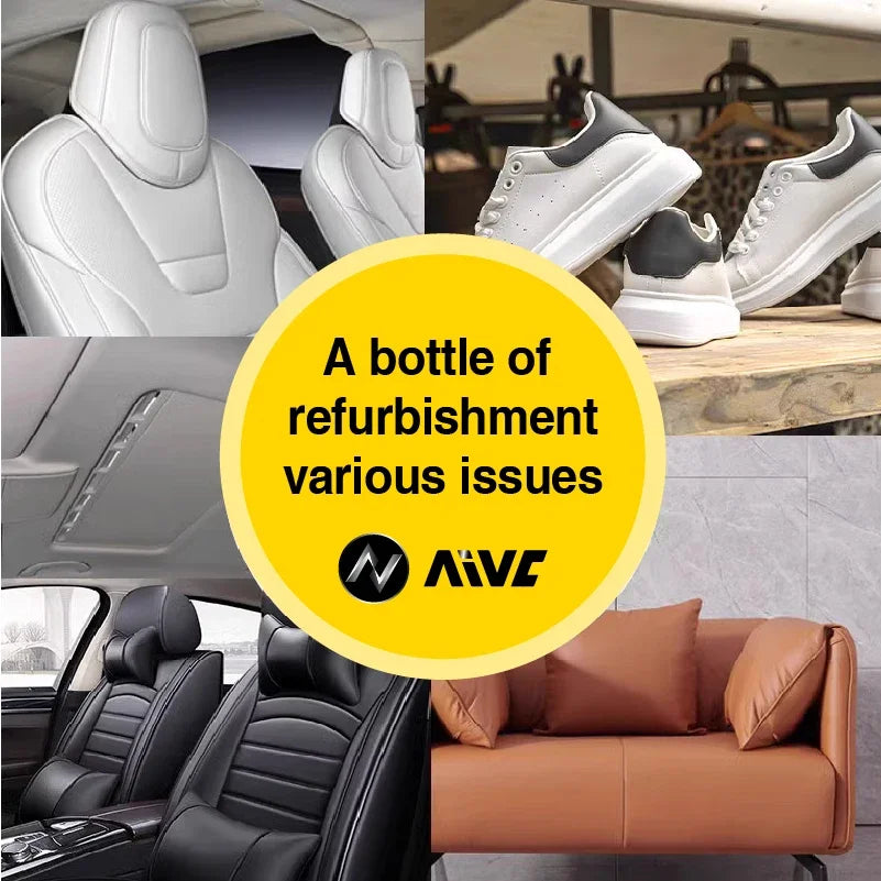 Car Foam Cleaner Interior Stain Removal Multifunctional Leather Seat Roof Fabric Cleaning Spray Maintenance Wash