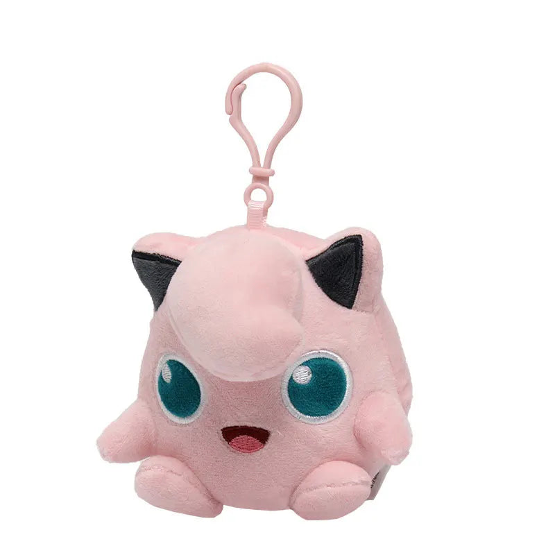 Pokemon Jigglypuff Plusle Minun Clefairy Togepi Mimikyu Kawaii Plush Stuffed Toy Keychain Backpack Pendant Keyring Birthday Gift