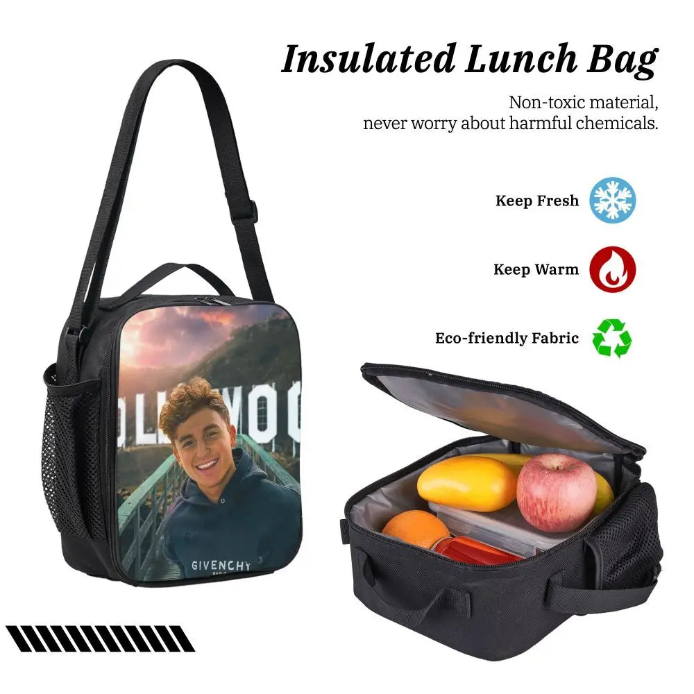 Caylus Backpack Student Boys Girls BookBag School Bag Computer Shoulder Bags 3ps Insulated Lunch Bag Pencil Case