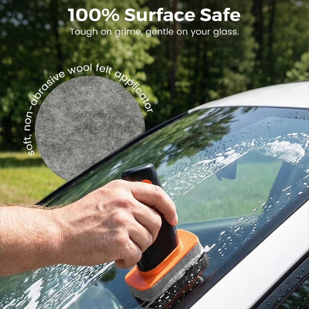 100g Car Windshield Glass Rain Repellent Glass Windshield Cleaner Anti Fog Anti-rain Car Oil Film Removal Hydrophobic Cleaner