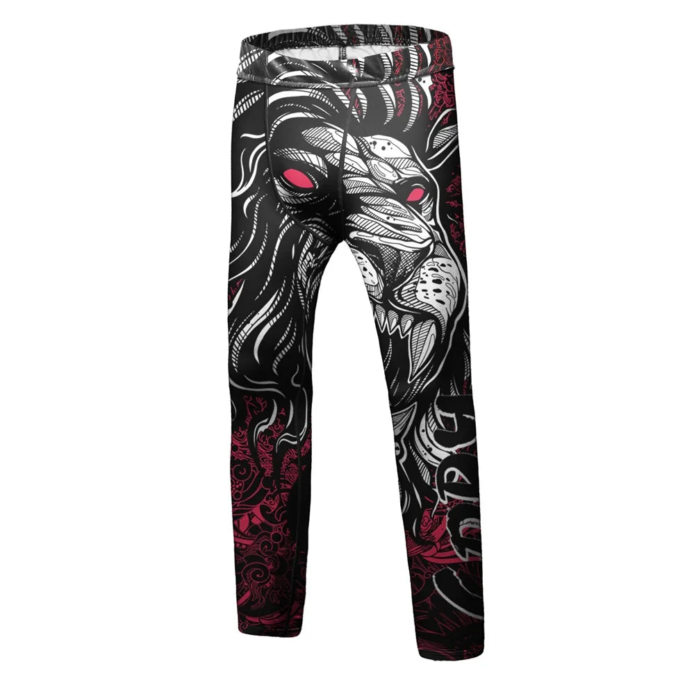 Compression Jersey MMA BJJ Fashion Boys Sets Baby Girl Clothing Set Kids Shorts Sports Bear Sweatshirt Pants 4Pcs Suits Outfits
