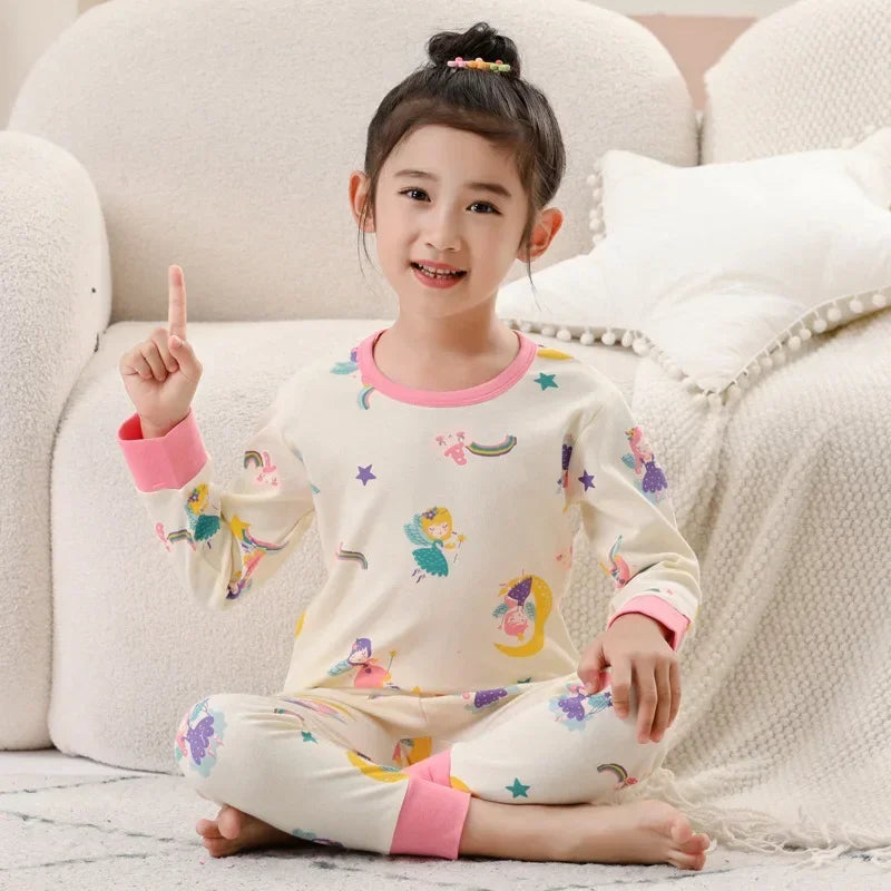 Kids Pajamas for Boys 2 3 4 5 6 7 8 9 10 11 12 14 Years Cotton Sleepwear Set Dinosaur Pyjamas Green Children Pijamas Clothing