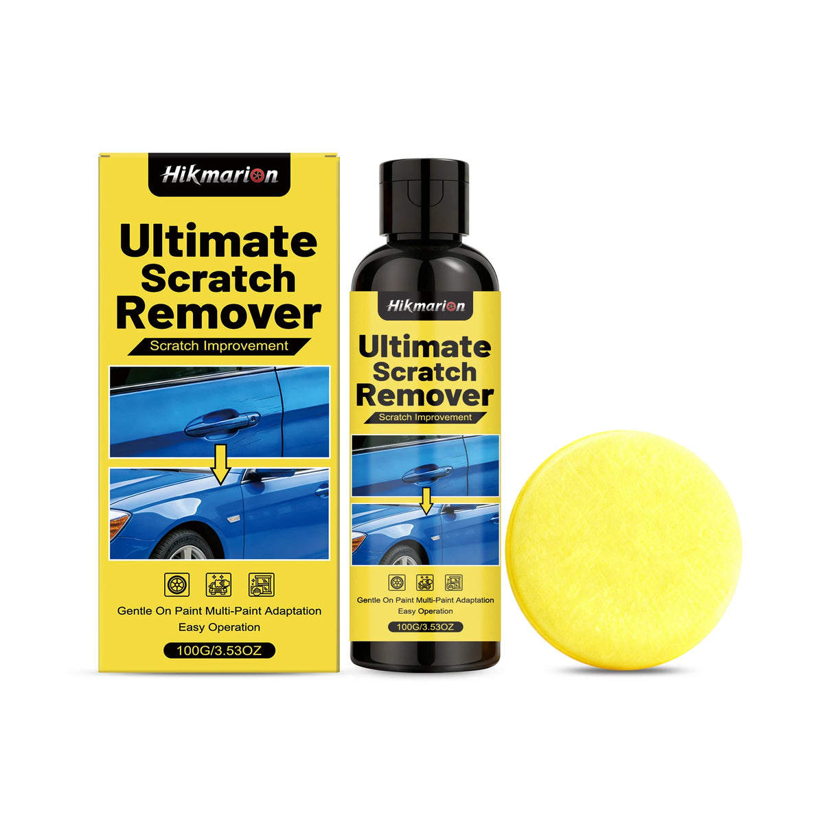 Car Scratch Repair Kit: Polishes, Restores and Brightens Dull Car Paint, Ideal for Daily Effective Maintenance and Care.