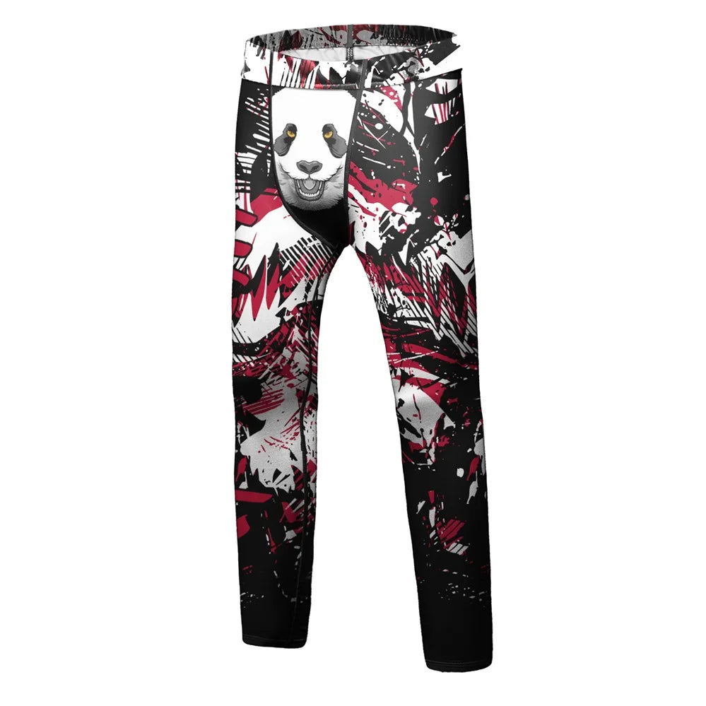 Compression Jersey MMA BJJ Fashion Boys Sets Baby Girl Clothing Set Kids Shorts Sports Bear Sweatshirt Pants 4Pcs Suits Outfits