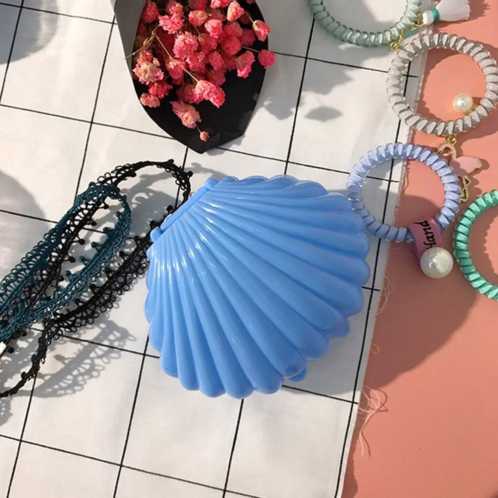 for Women Seashell Shape Earrings Bracelet Jewelry Box Storage Boxes Gift