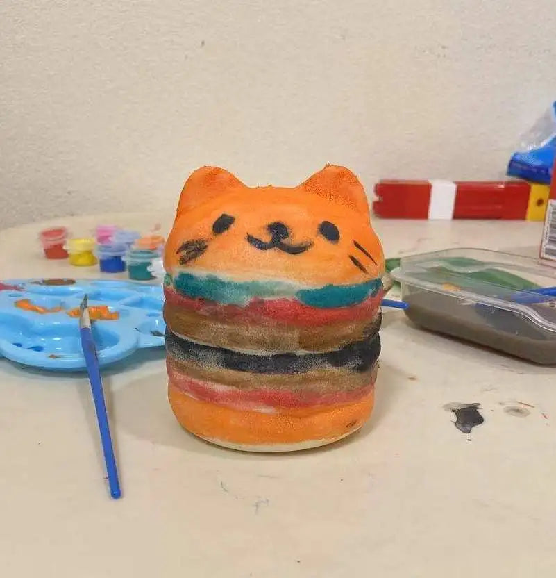 DIY Blank Squishy Toys,Slow Rise White Squishy Antistress Anxiety Anti Stress Relief Toys For Kids Children Painting ADHD Autism
