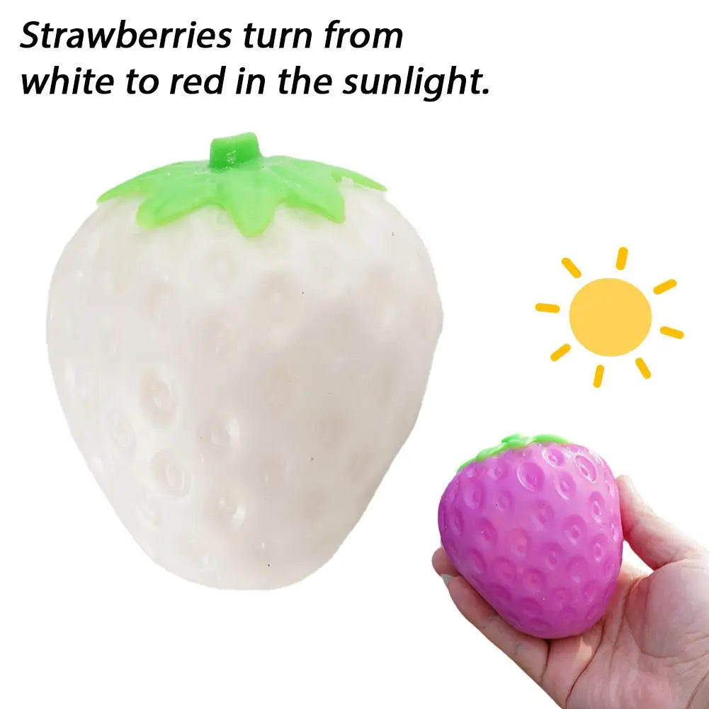 Dragon Fruit Squish bal geschenk Squishy Squeeze Stress Reliever Fidget sensorisch speelgoed Simulatie Fruit Food, Squeeze Balls