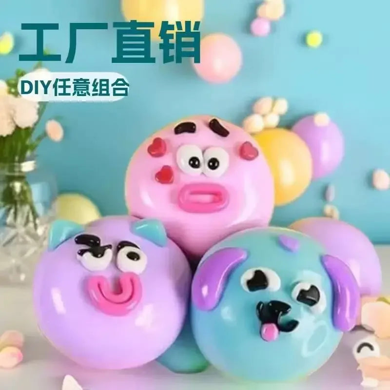 Smushers Squishy - Dog Face Exchange, Gentle and Pliable, Cute and Soft, Slow Rebound, Stress Relief, Enjoyable Squeezing.