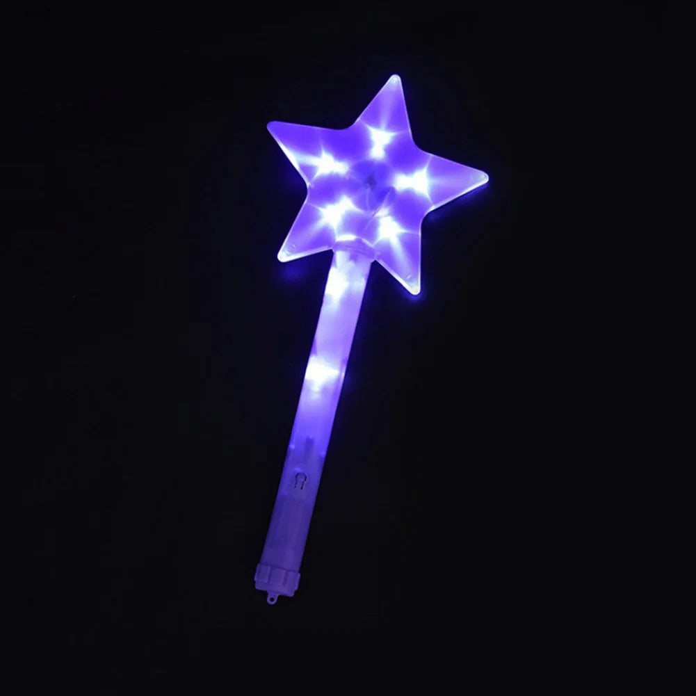 Concert LED Glowing Sticks,Flashing Star Glow-Stick Music Festival Celebrations Ambient Lighting Atmosphere Light Raves Party