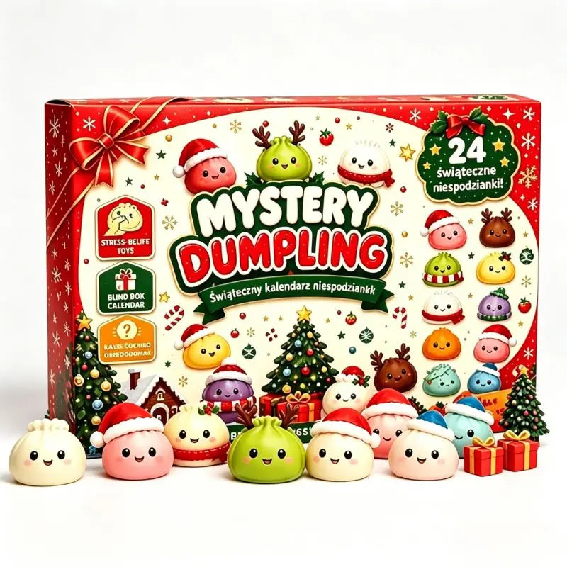 Christmas Squishy Advent Calendar 2026, Fidget Countdown Calendar Surprises Sensory Fidget for Adult Christmas Party Favors Gift